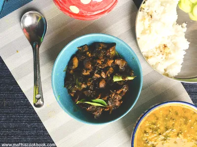 Mushroom Pepper Masala