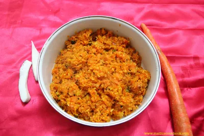 Carrot Poriyal