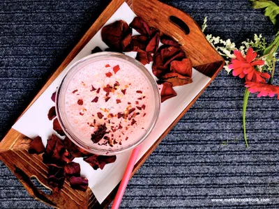 Rose Lassi