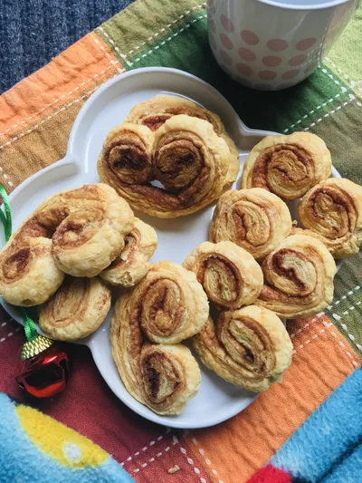 French Palmier Cookies