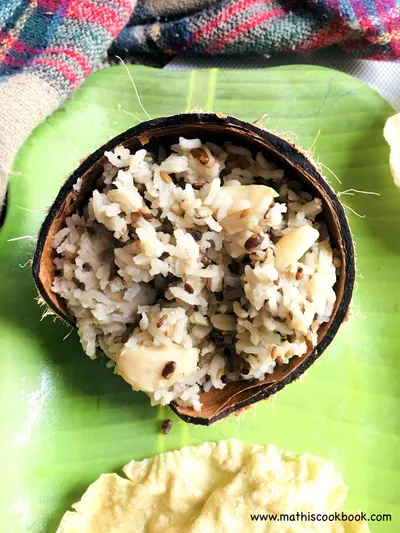 BLACK URAD DAL RICE || ULUNDHAM PARUPPU SADHAM