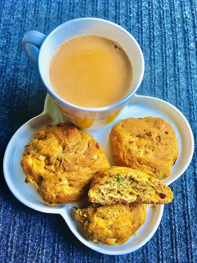 Masala Khara Buns || Low calorie version