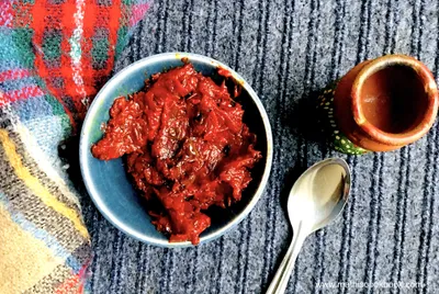 Cranberry Garlic Pickle