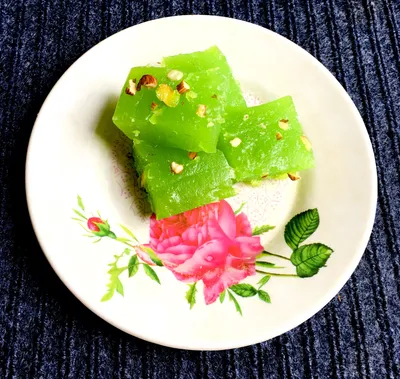 CUSTARD POWDER HALWA in 15 mins