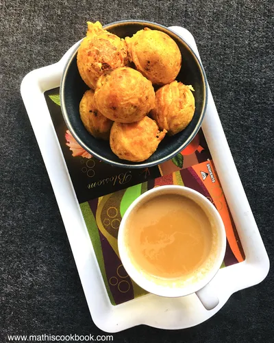 Sweet Potato Bonda(Low Calorie Version)
