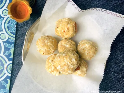 Coconut Makhana Ladoo