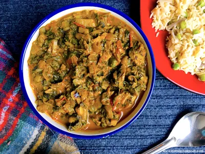 Methi Mushroom Masala